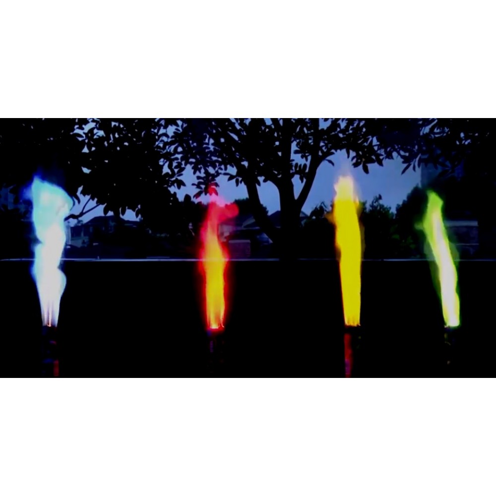 Факел цветного огня 60 секунд Пиромагия ОК130