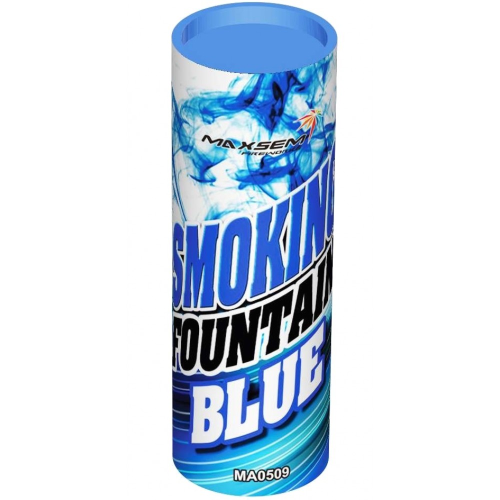 Синий цветной дым 30 секунд «Smoking Fountain» Maxsem MA0509