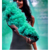 Зелёный цветной дым 30 секунд «Smoking Fountain» Maxsem MA0509