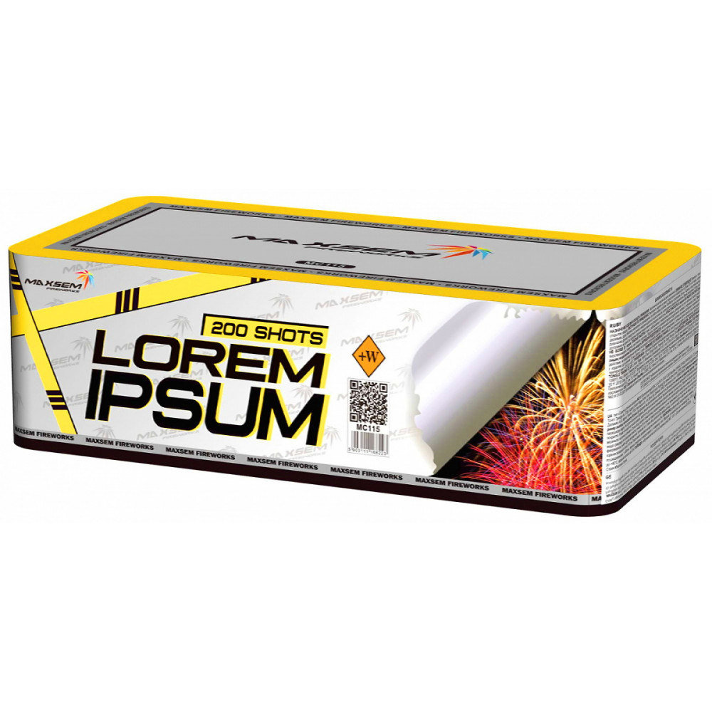 Фейерверк на 200 залпов «Lorem Ipsum» Maxsem MC115