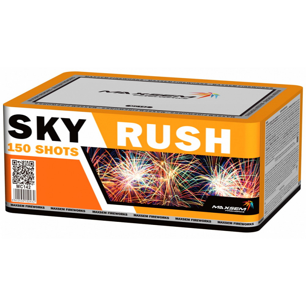 Фейерверк на 150 залпов «Sky Rush» Maxsem MC142