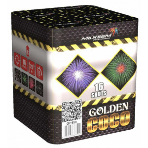 Фейерверк на 16 залпов «Golden Coco» Maxsem GP550