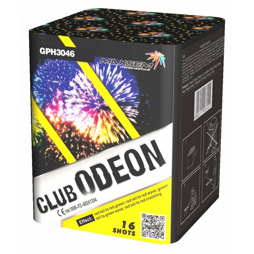 Фейерверк на 16 залпов «Club Odeon» Maxsem GPH3046