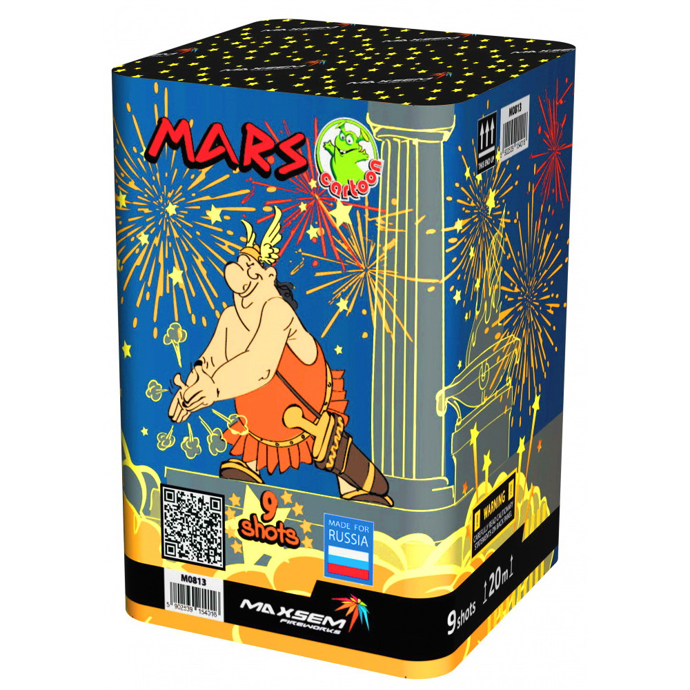 Фейерверк на 9 залпов «Mars» Maxsem M0813