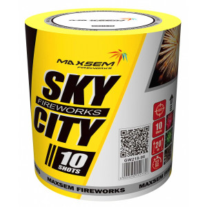 Фейерверк на 10 залпов «Sky City» Maxsem GW218-96
