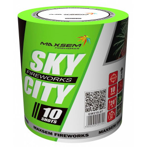 Фейерверк на 10 залпов «Sky City» Maxsem GW218-97