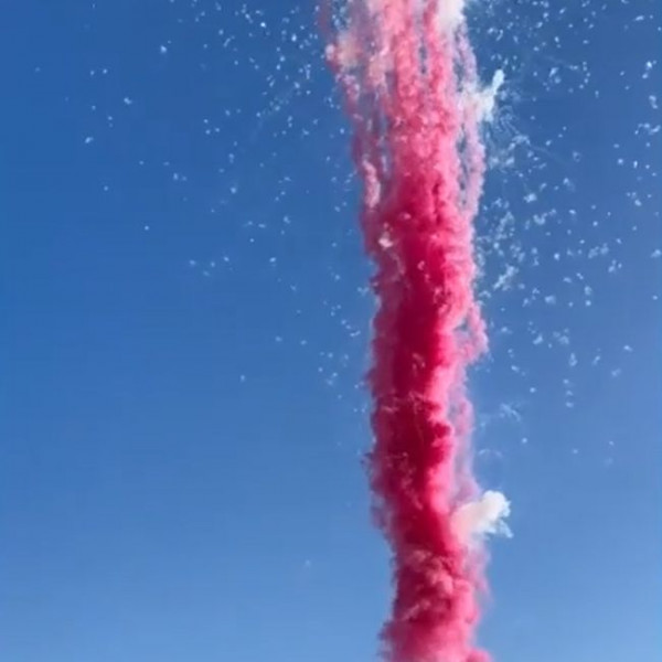 Дневной фейерверк 36 залпов «Узнай Кто» — девочка, розовый дым Joker Fireworks JF DMC30-36 Flash G
