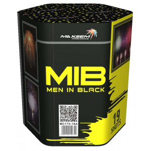 Мощный салют 19 залпов 1.75 дюймов «Men in Black» Maxsem MC175-19A