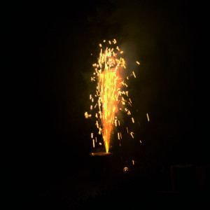 Разноцветный фейерверк фонтан 120 секунд «Карандаш» Piroff Ф310
