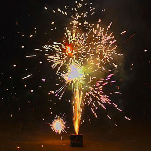 Разноцветный фейерверк фонтан 60 секунд «Светлячки» Piroff Ф309