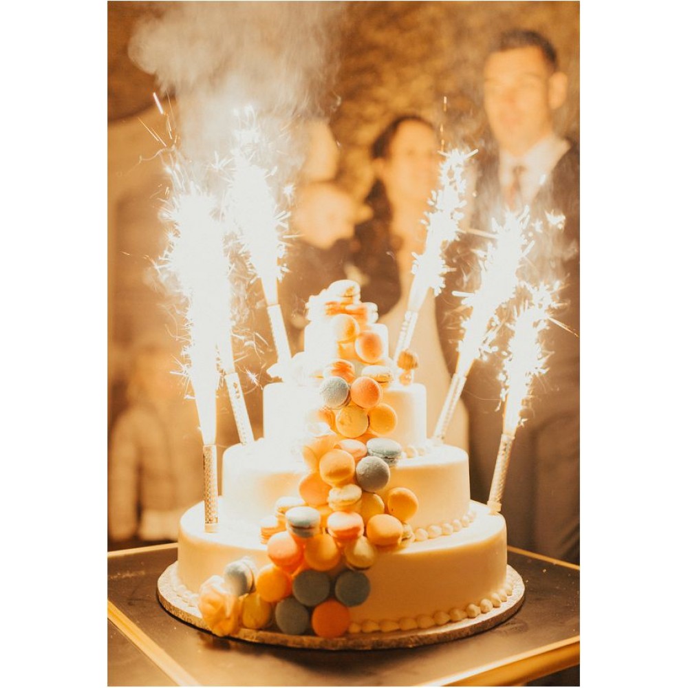 Серебряные фонтаны в торт «Праздничный» Piroff НФ21