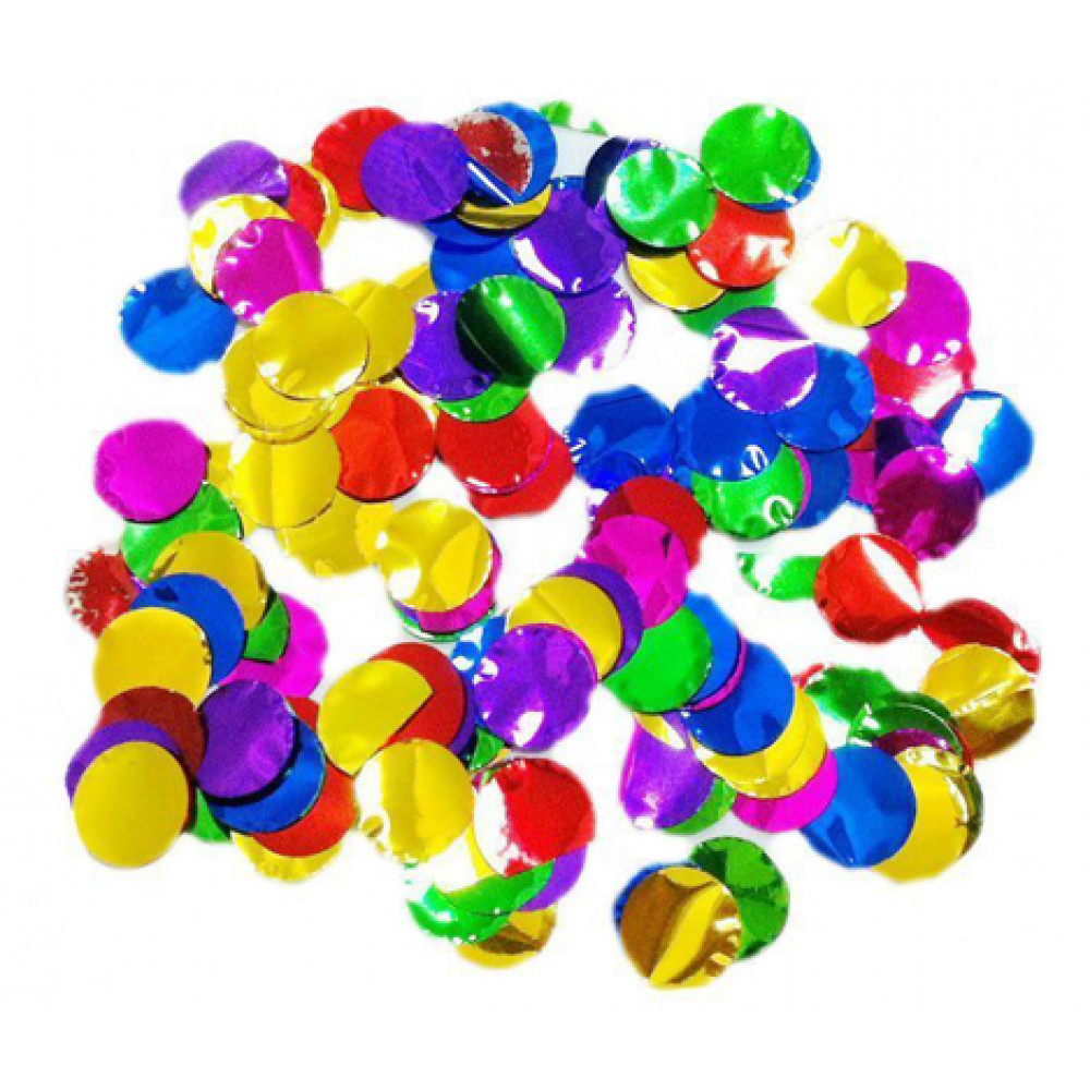 Пневмохлопушка с конфетти 30 сантиметров «Colorful Round» Maxsem CM032