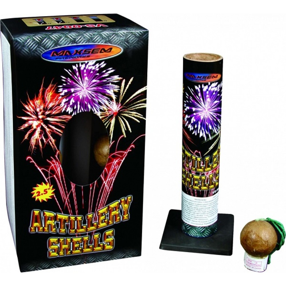Фестивальные шары 2,5 дюйма «Artillery Shells» Maxsem VS-0047