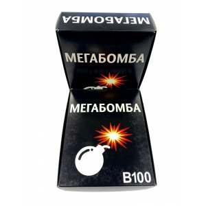 Мощные петарды «Мегабомба» Корсар 20 ТМ «Волк» B100 — 3 штуки