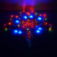 Новогодний светильник Gauss «Волшебные конфеты», Holiday, IP44, мультицвет, LED 1/8 HL011