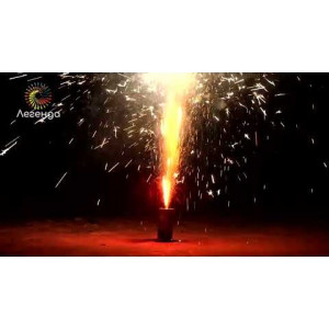 Пиротехнический фейерверк фонтан 60 секунд «Ёжик в тумане» Легенда А4120
