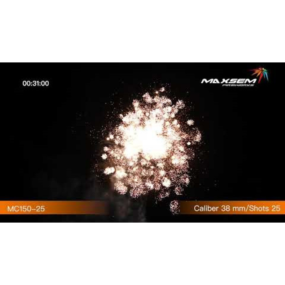 Фейерверк 1,5 дюйма 25 залпов «Vicious Fireworks» Maxsem MC150-25