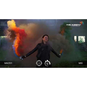Цветно дым набор 5 штук 60 секунд «Smoking Fountain Mix» Maxsem MA0511/mix