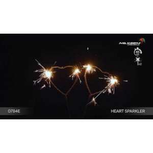 Бенгальские огни в форме сердца «Свет Сердец» Maxsem 0784E