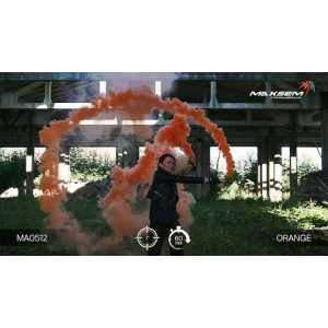 Оранжевый цветной дым 60 секунд «Smoking Fountain» Maxsem MA0512 Orange