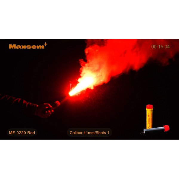 Сборный фальшфейер с чекой «Hand Flare Red» Сборный фальшфейер с чекой «Hand Flare Red»