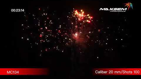 Веерный фейерверк на 100 залпов «Wind Fireworks» Maxsem MC134