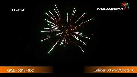 Maxsem Fireworks GWL-0013-10C