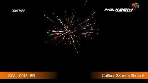 Maxsem Fireworks GWL-0013-6B
