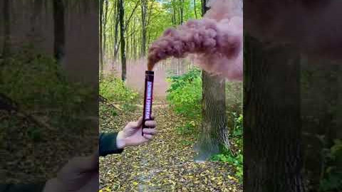 Бордовый цветной дым 60 секунд Smoking Fountain 1.2 INCH Maxsem MA0513 Bordo